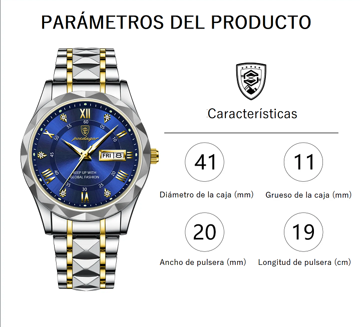 Reloj de lujo para hombre LUXURY®